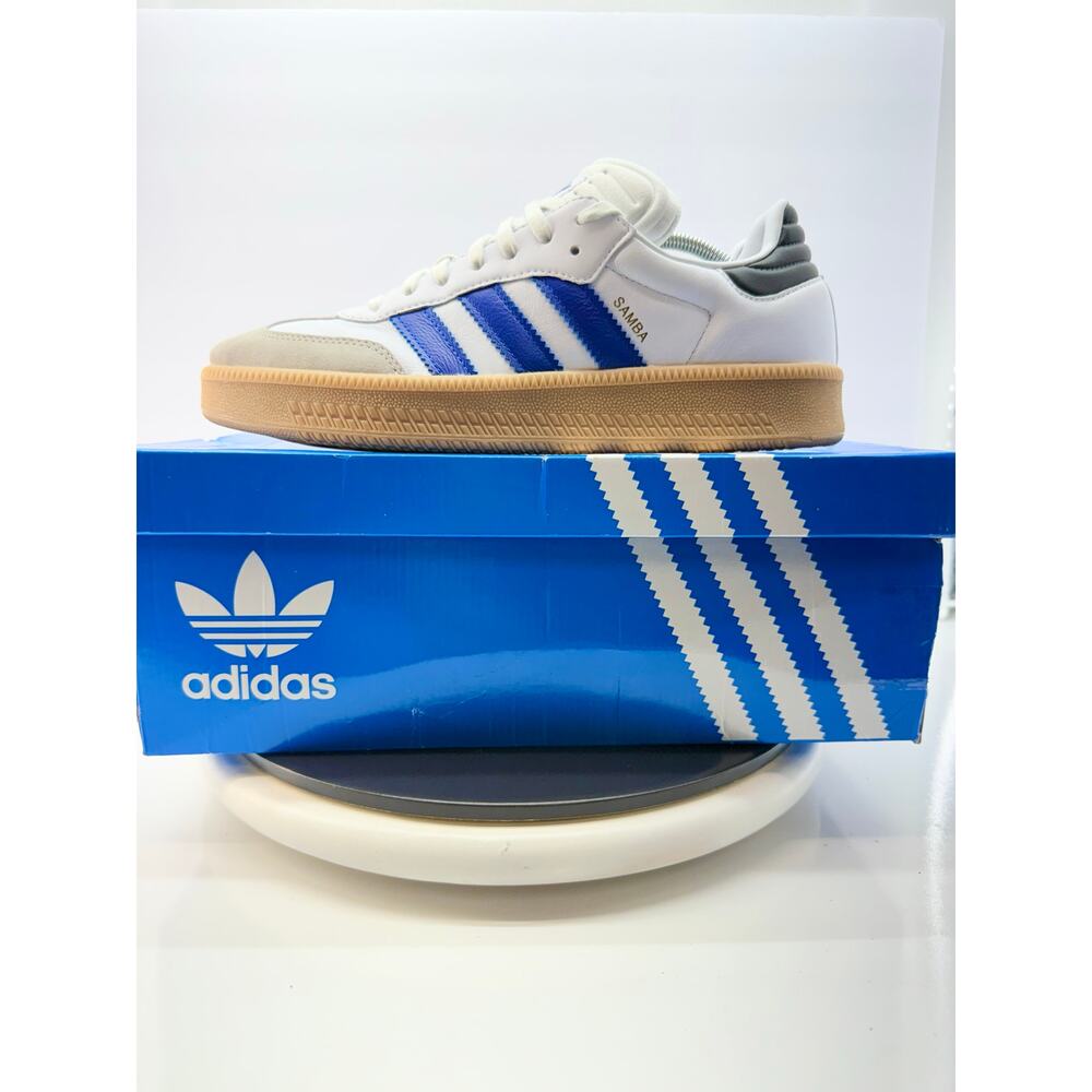 adidas‎ Originals Samba XLG Mens Size 11.5 Royal Blue White Gum Sneakers IE9182